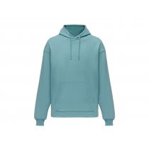 Худи оверсайз унисекс Alpha.01, бирюзовое