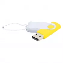 Флешка Designer To Go 2.0 USB, 16Gb, желтая с зеленым Флешка Designer To Go 2.0 USB, 16Gb, желтая с зеленым