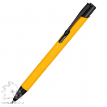 Ручка металлическая шариковая Crepa, желтая