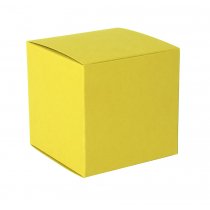 Коробка подарочная «Cube», жёлтая