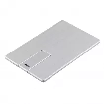 Флешка Platinum Card, серебристая Флешка Platinum Card, серебристая