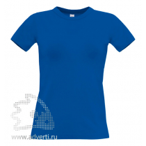 Футболка Exact 190/women, женская, лазурная