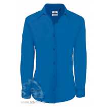 Рубашка Heritage LSL/women, женская, синяя Рубашка Heritage LSL/women, женская, синяя