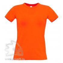 Футболка Exact 190/women, женская, лазурная Футболка Exact 190/women, женская, лазурная