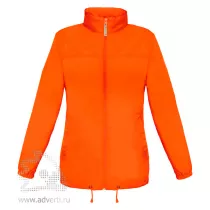 Ветровка Sirocco/women, женская, оранжевая Ветровка Sirocco/women, женская, оранжевая