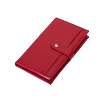 Блокнот-портфолио А6 Wall Street, бирюзовый