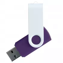 Флешка TWIST WHITE CLIP COLOR 3.0, розовая Флешка TWIST WHITE CLIP COLOR 3.0, розовая