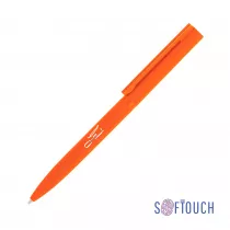 Ручка шариковая Sirius, soft touch, оранжевая Ручка шариковая Sirius, soft touch, оранжевая