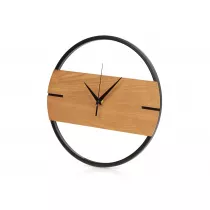 Деревянные часы с металлическим ободом Time Wheel Деревянные часы с металлическим ободом Time Wheel