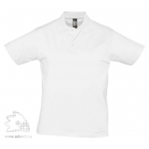 Рубашка поло Prescott 170, мужская, белая