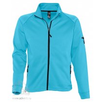 Куртка флисовая New Look 250, мужская, Sol's, Франция, красная