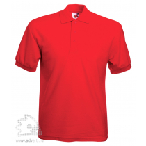 Рубашка поло 65/35 Pique Polo, мужская, красная Рубашка поло 65/35 Pique Polo, мужская, красная