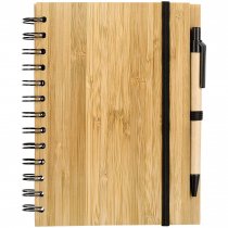 Блокнот на кольцах  Bambook с ручкой
