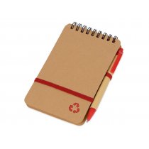 Блокнот Masai с шариковой ручкой, белый