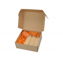 Подарочный набор Tea chest с тремя видами чая, оранжевый