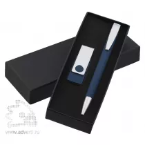 Набор ручка «Jona Softgrip» + флеш-карта «Twistasoftgrip» 8 Gb Klio Eterna