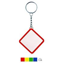 Брелок-рулетка &laquo;Ромб&raquo; двухцветный