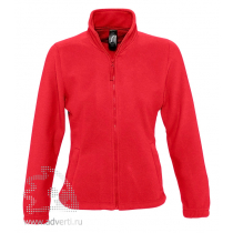 Куртка North Women 300, женская, Sol's, Франция, красная