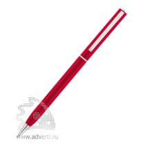 Ручка шариковая Атриум Silver, темно-зеленая