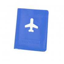 Обложка для паспорта Flight, синяя