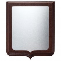 Плакетка Riddle Silver, коричневая