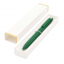 Ручка Espada в коробке Cradle белой с полозотой, красная