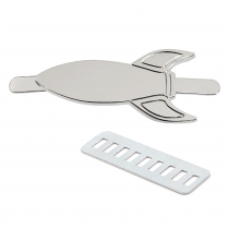 Шильд металлический, ракета