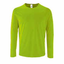 Футболка с длинным рукавом SPORTY LSL MEN, белая Футболка с длинным рукавом SPORTY LSL MEN, белая