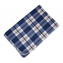 Флисовый плед в клетку Shon