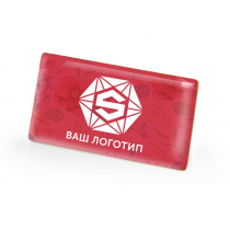 Значок металлический Прямоугольник