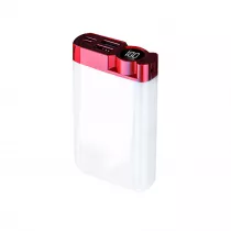 Внешний аккумулятор Strom 10000 mAh, красный Внешний аккумулятор Strom 10000 mAh, красный
