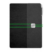 Блокнот Light book с шильдом и горизонтальной резинкой