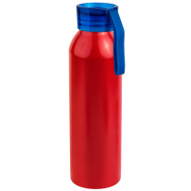 Бутылка для воды VIKING RED, красная с синей крышкой