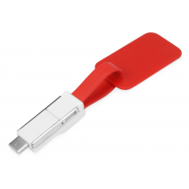 Зарядный кабель Charge-it 3 в 1, красный