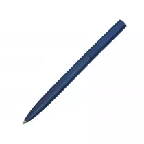 Ручка металлическая шариковая Minimalist, софт-тач, темно-синяя Ручка металлическая шариковая Minimalist, софт-тач, темно-синяя