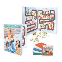 Адвент календарь на 32 плиток темного шоколада