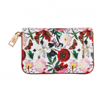 Кошелек на молнии FLORA.ПИОНЫ