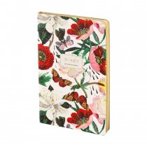 Ежедневник недатированный А5 FLORA.Пионы
