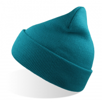 Шапка вязаная двойная Wind-S, морская волна