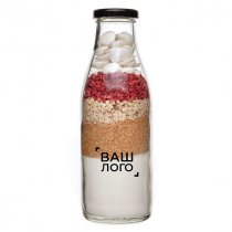 Смесь для выпечки кексов Bambingo с малиной, миндалем и белым шоколадом (250 мл)