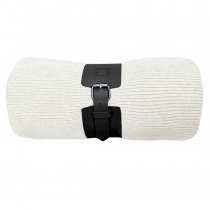 Плед Belt, с поясом, белый