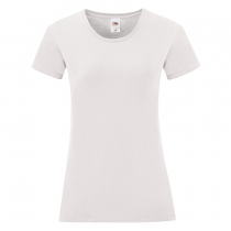 Футболка LADIES ICONIC 145, женская, белая Футболка LADIES ICONIC 145, женская, белая