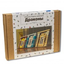 Сборная модель наличника Драконы Тверской области