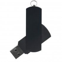 Флешка ELEGANCE COLOR, однотонная, красная