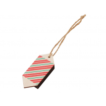 Деревянная подвеска на елку Sweet