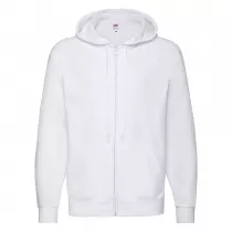 Толстовка LIGHTWEIGHT HOODED SWEAT JACKET 240, мужская, белая Толстовка LIGHTWEIGHT HOODED SWEAT JACKET 240, мужская, белая