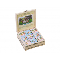 Подарочный набор с чаем Весенняя коллекция в деревянной шкатулке