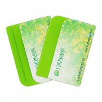 Футляр для кредитных карт с 3 карманами с полноцветной печатью
