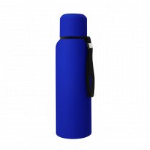 Термос Travel софт-тач, синий