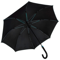 Зонт-трость «Back to black», полуавтомат